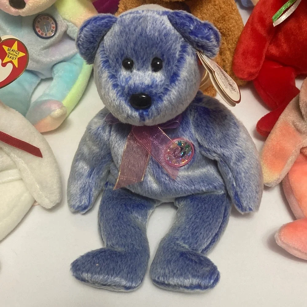 Vintage Beanie Baby bears lot, 12 in all no duplicates collectable childs play